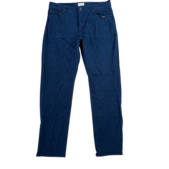 Line of Trade Men's Pants Size 36x31 Navy Blue Business Casual Workwear - Picture 1 of 7